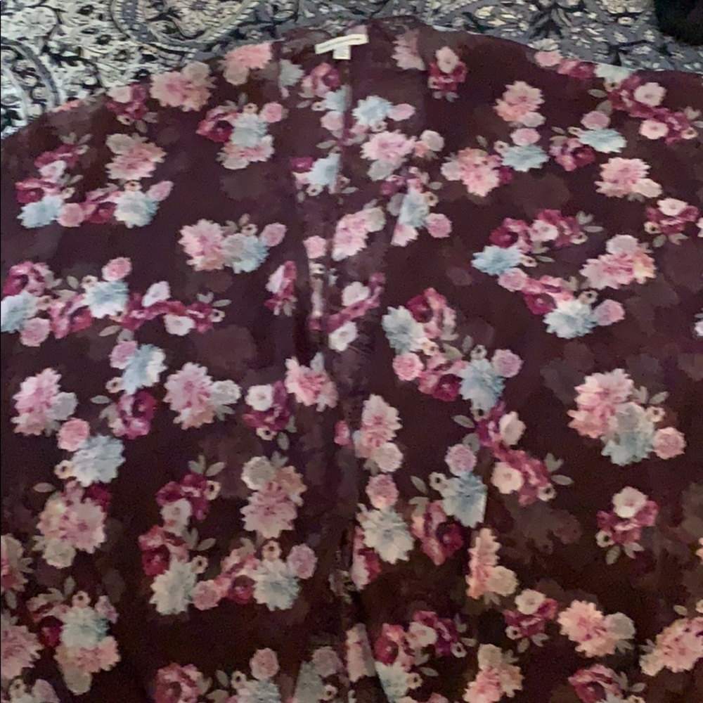 Floral kimono